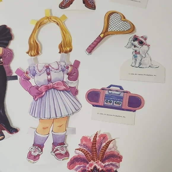 Vintage Miss Piggy Paper Doll Set 1994 - Picture 8 of 16